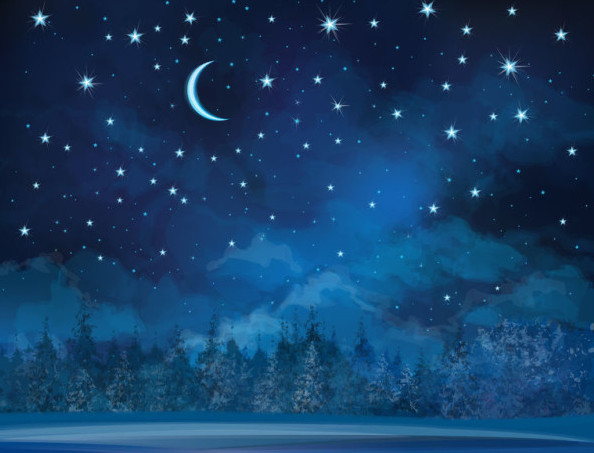 Stars shining