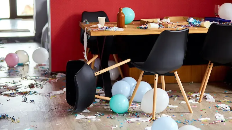 The Holy Spirit is not chaotic showing after party mess