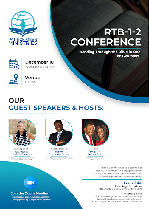 RTB 1 conference brochure