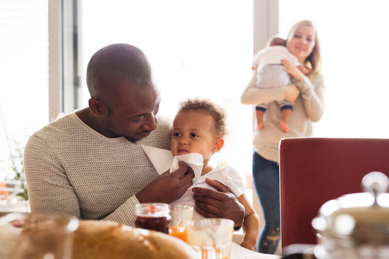 That which is Born of the Spirit showing an inter-racial family