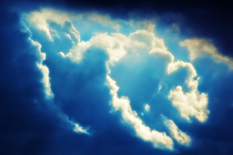 fellowship with the Spirit showing clouds