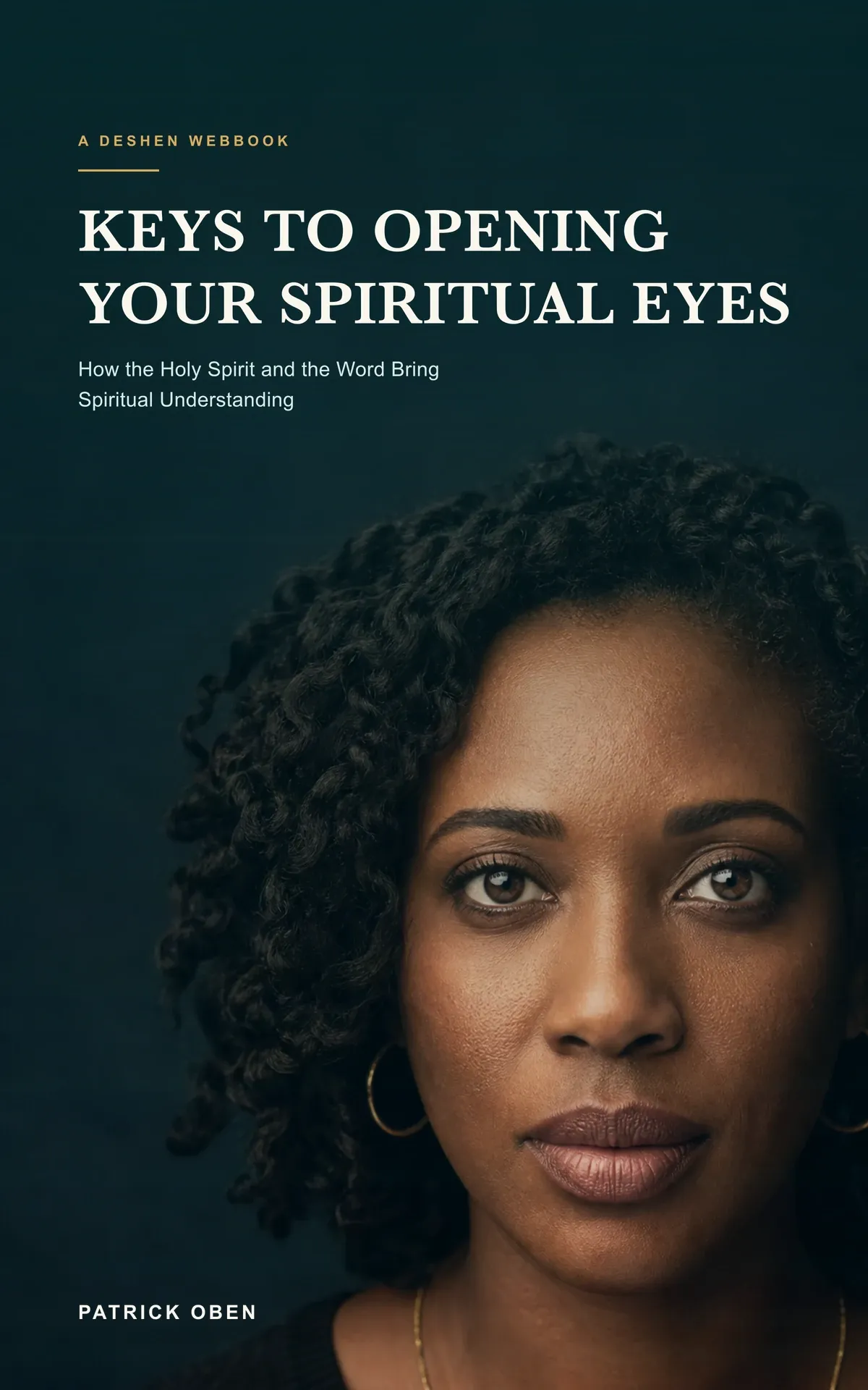 Keys to Opening Your Spiritual Eyes cover featuring a woman with a clear, direct gaze.
