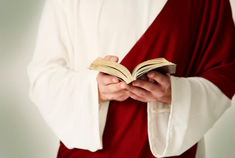 despise not prophysings showing a jewish man with a book