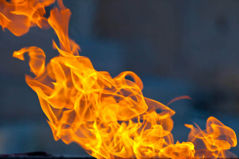 did you receive the Holy Spirit when you believed showing flames