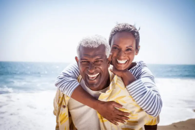 draw close to God showing a black couple