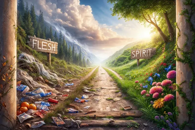 How the Spirit Leads You Spirit vs Flesh