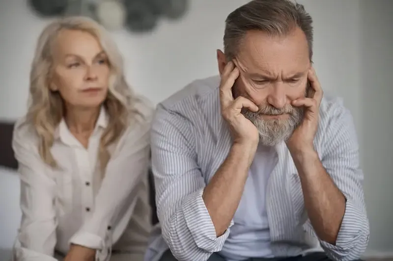 power of words showing a couple after arguing