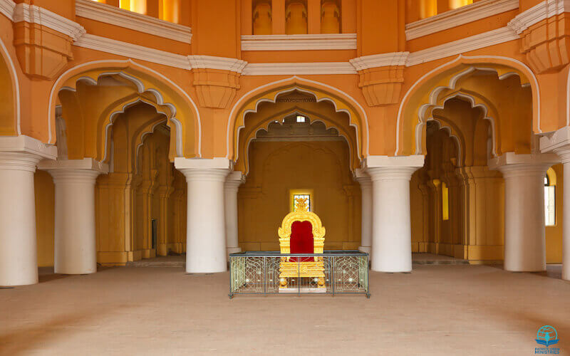 The kingdom of God showing a throne