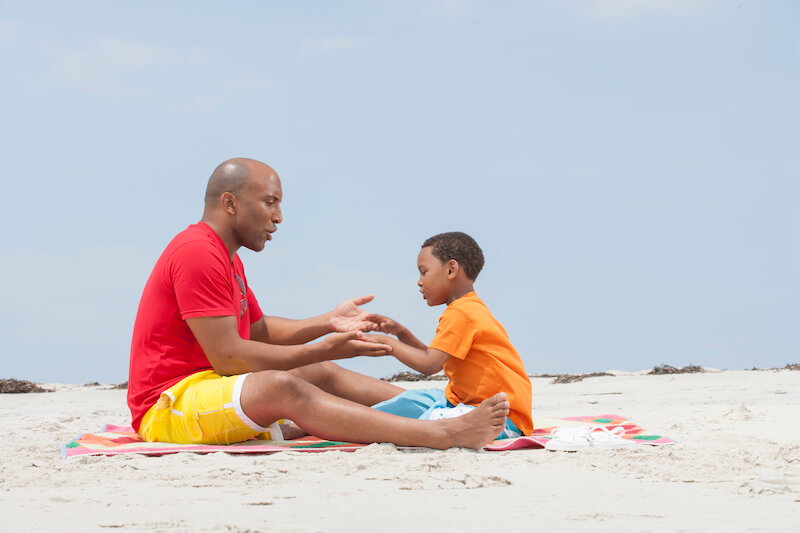 knowing and believing the father's love showing a father and the son