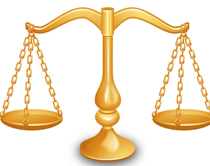 My righteousness is near showing balances