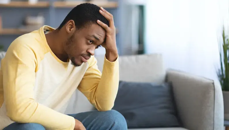 my story frustrations with speaking in tongues showing a frustrated young black man