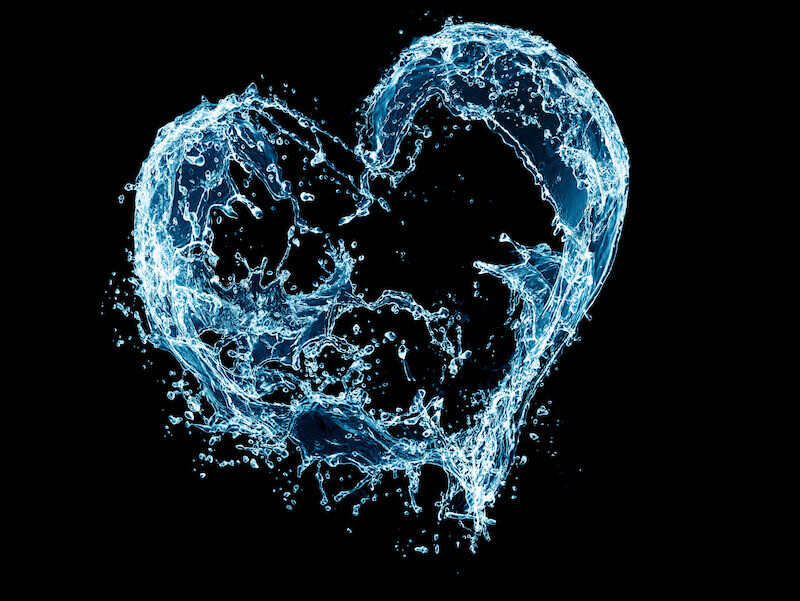 practical fellowship with the Holy Spirit showing the shape of a heart