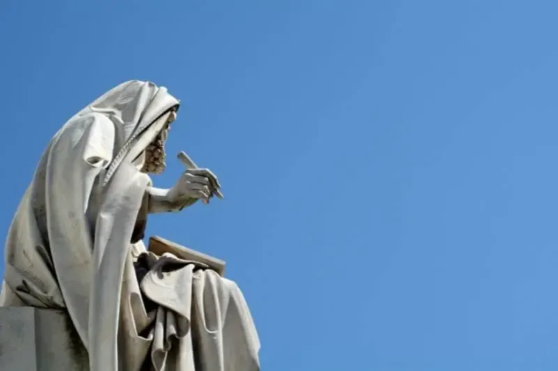 role of prophecy in the new testament showing a prophet with his head covered