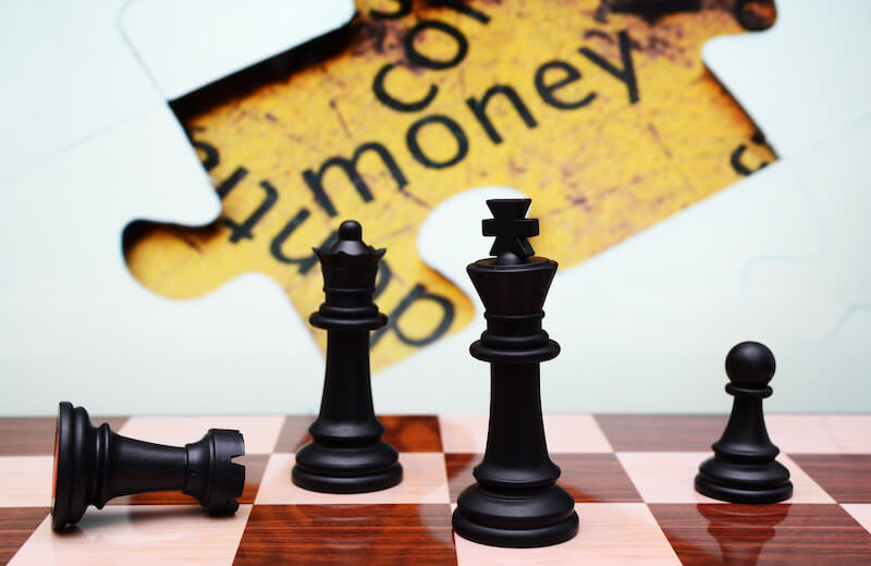 4 pillars of the prosperity gospel showing chess board
