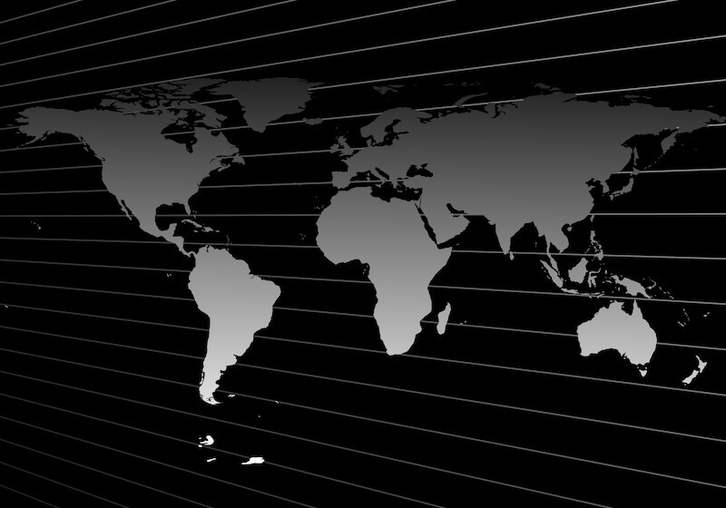 enforcing God's kingdom in your life showing world map