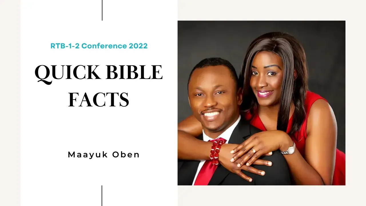 Maayuk Oben on RTB-1-2 Conference 2022