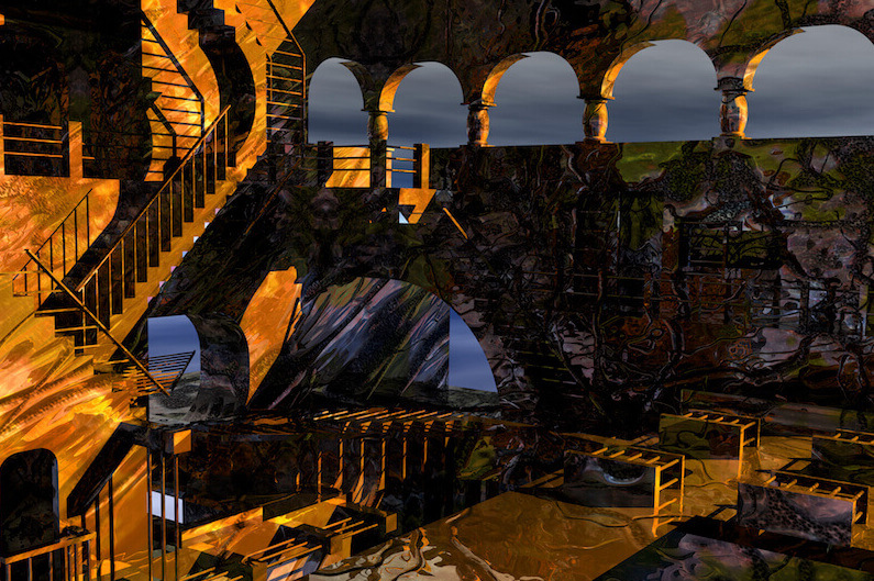 Sanballat and Tobiah showing an ancient architecture
