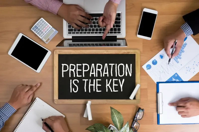 spiritual preparation is key showing a round table discussion