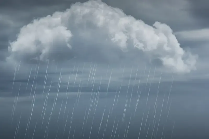 spiritual rain makers showing a cloud with rain