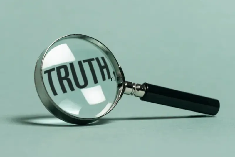 three kinds of faith showing the word truth in a magnifying glass