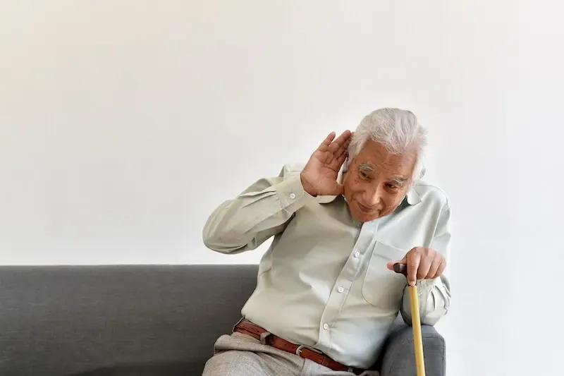 three steps hearing God's Word showing a man holding his ears
