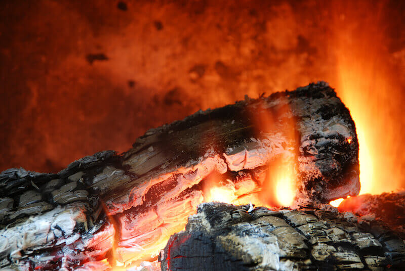 trial of our faith showing a fireplace