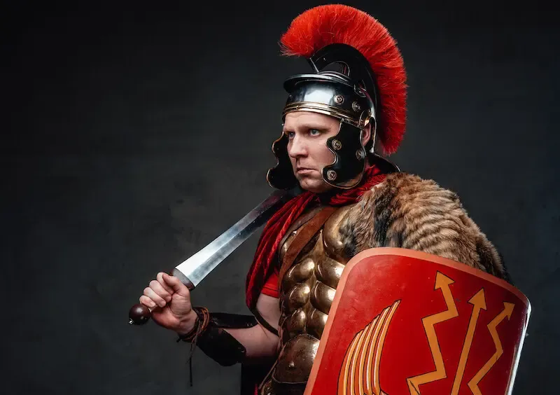 what is the armor of God showing a roman soldier