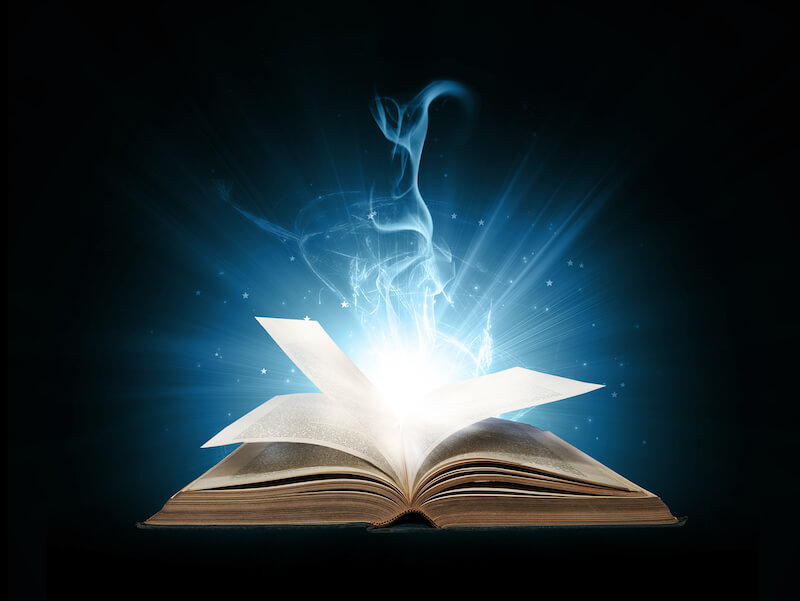 The word and the Spirit work together showing light from the Bible