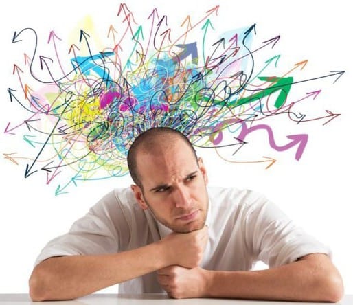 Problems with pentecostalism showing a confused man