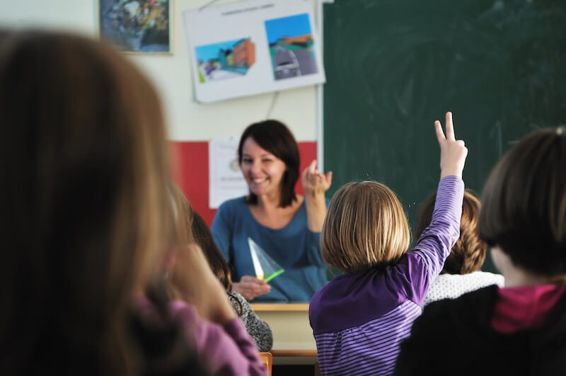 Holy Spirit is a teacher showing a woman teaching