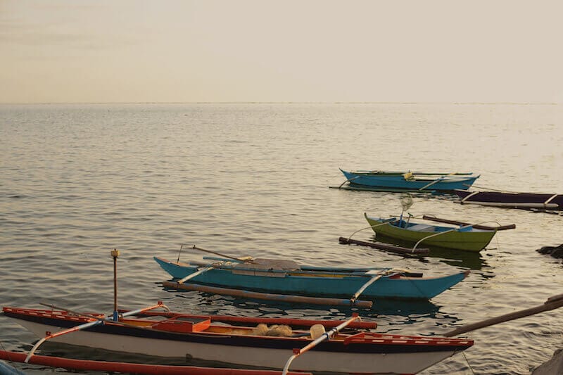 We have Toiled All Night showing fishing boats