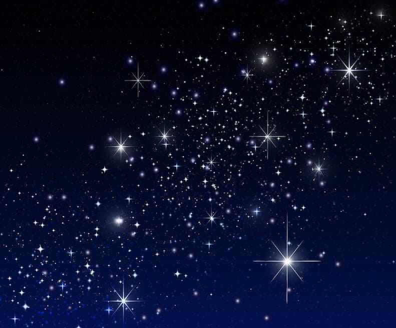 Perceiving God showing the stars