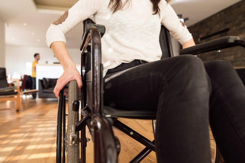 When Jesus saw their faith showing a paralyzed woman