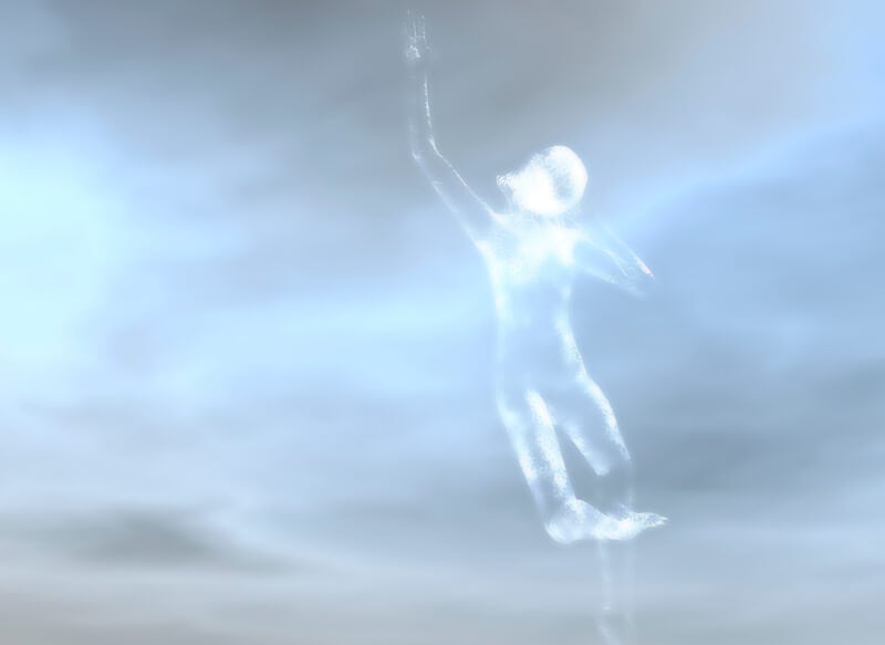 guarding angels showing a picture of an angel in the skye