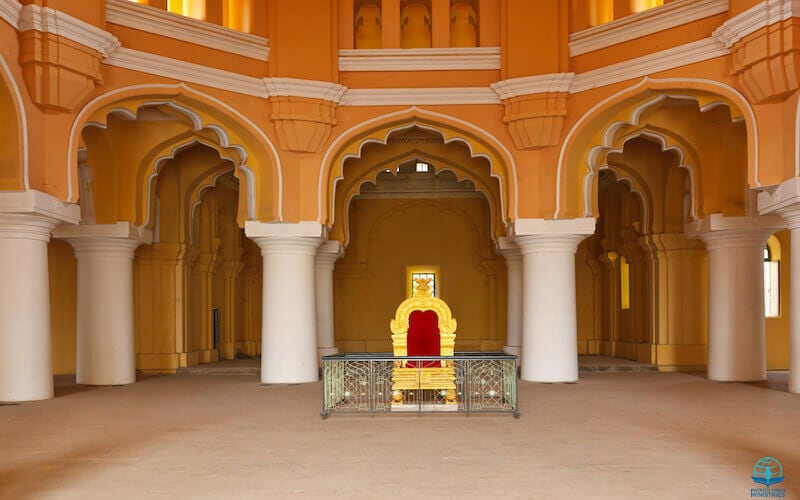 The kingdom of God showing a throne