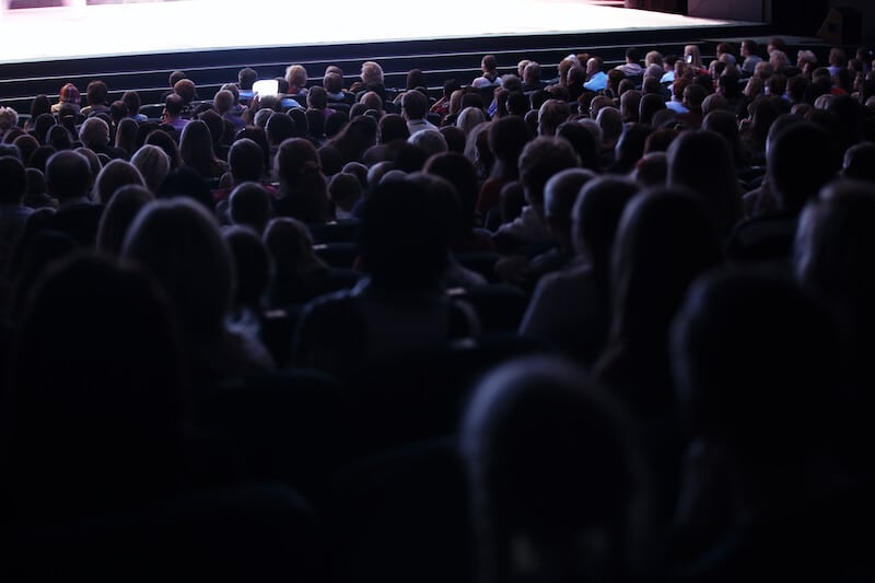 resurrection was not a public event showing a crowd