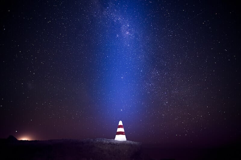 The supernatural showing the night sky