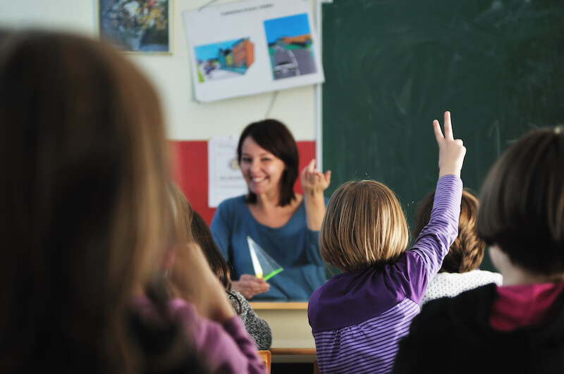 Holy Spirit is a teacher showing a woman teaching