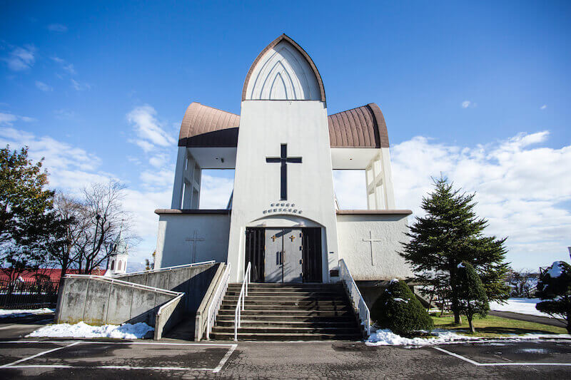 fivefold ministry showing a church building