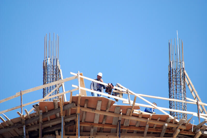 how to build your spiritual life showing a house in construction