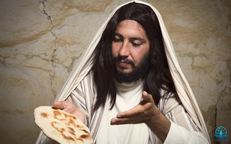 Image of God showing Jesus