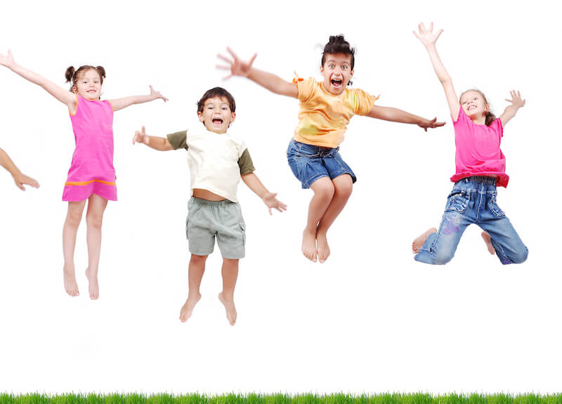 joy in heaven showing joyful kids