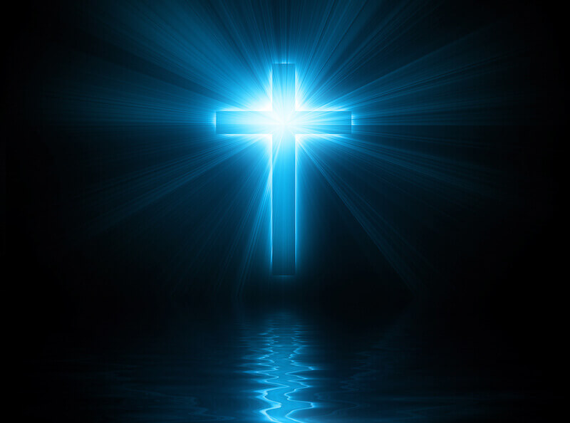 koinonia showing the cross