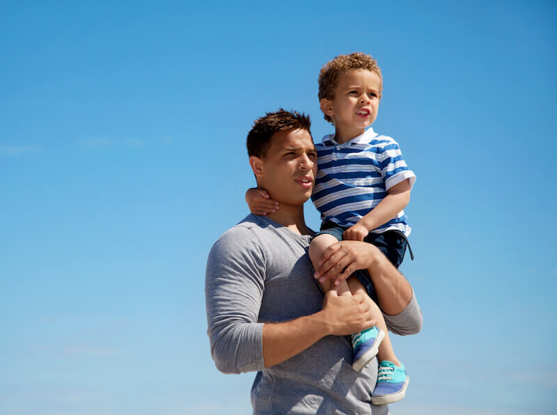 dad and his son, relationship with God explained