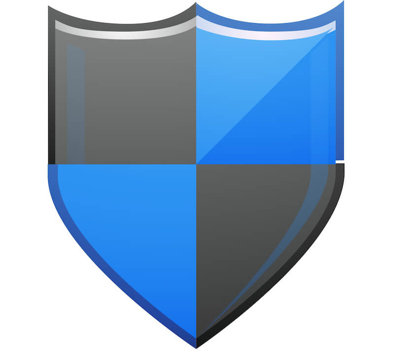 the shield of faith showing a shield