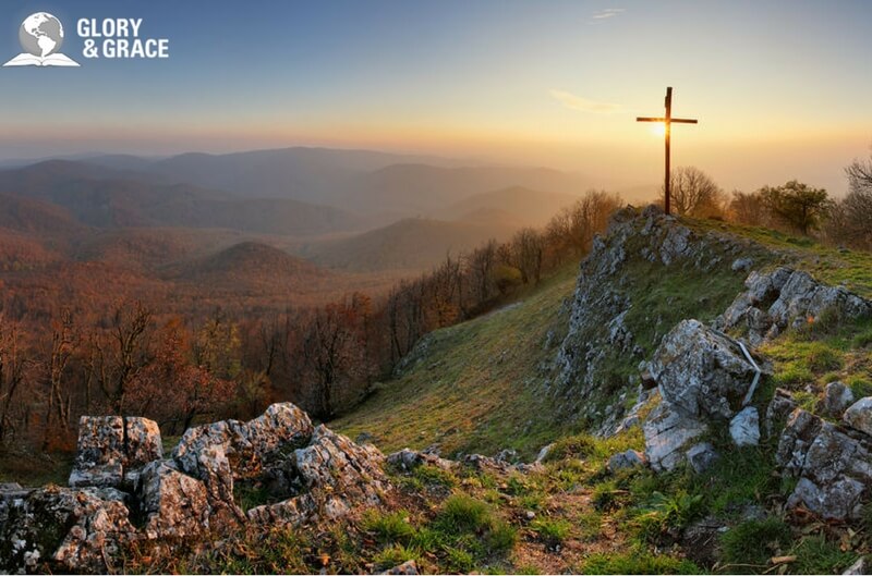 Dying to self showing an image of the cross