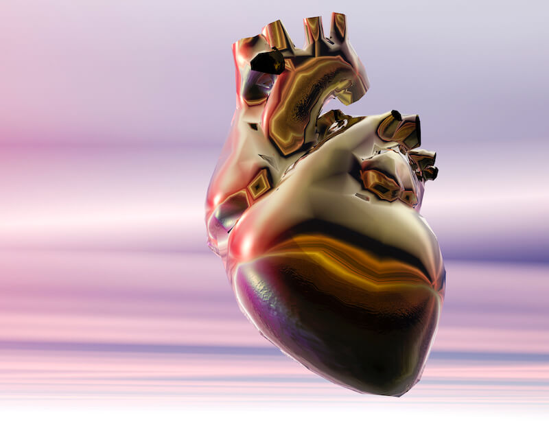 believing with the heart showing the heart