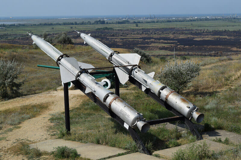 Spiritual warfare showing missiles