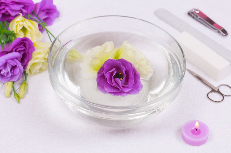 what is sanctification? showing a bowl of flowers