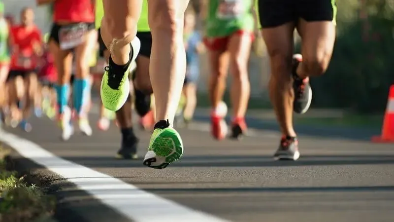 I press toward the mark for the prize of the high calling showing a marathon